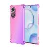 Clear Cute Gradient Phone Case Slim Anti Scratch Flexible TPU Cover Shockproof Protective Case for Huawei Honor 9X Lite 20 9A 9S 10I 20S 50 60 90