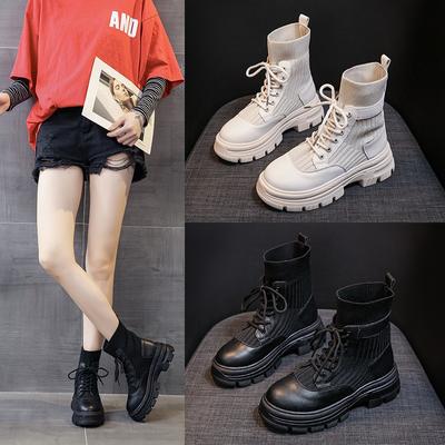 New Style Women Fashion Autumn Winter Ankle Boots New Platform Casual Women Shoes Short Boots Woman Style Boots Zapatos Mujer