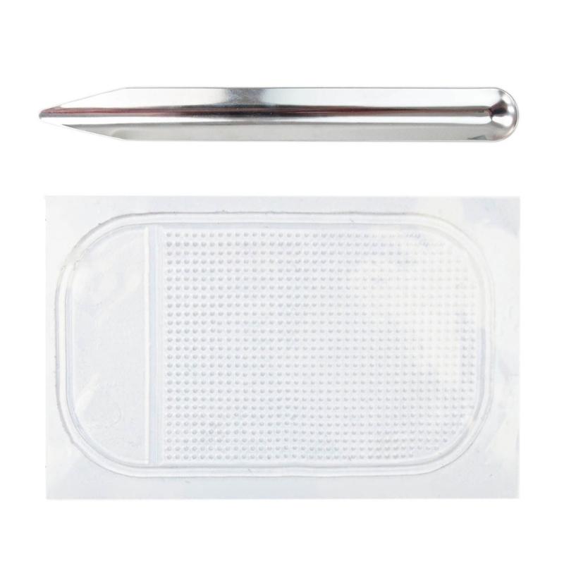 

2Pcs Keep Your Workspaces Tidy with This Bead Scoops and Anti-Skid Mat Slip-Resistant Mat Bead Scoops Silicone Pad Decor 1