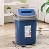 Large Capacity Flip Lid Trash Can for Restaurant, Kitchen, and Office
