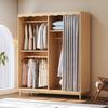 Yumei Era Minimalist Fabric Curtain Wardrobe