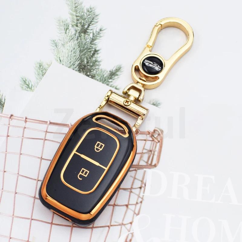 Tpu Auto Key Case Cover For Renault Duster Dokker Logan Stepway Clio 5 Ss2 Renault Twingo For Dacia Sandero Stepway Logan Duster