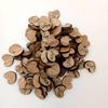 100Pcs Wooden Heart Shapes Rustic Wood Grain Love Hearts For Wedding Table Scatter DIY Crafts Party Decoration Supplies