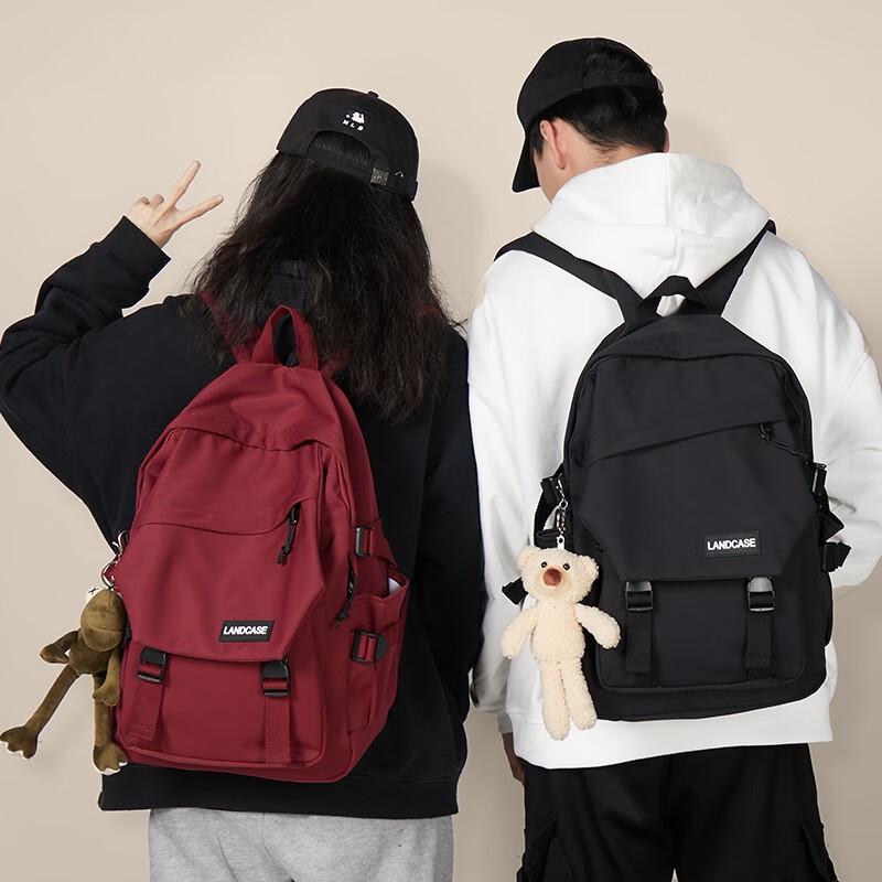 Landcase Versatile Water-Repellent Student Backpack
