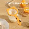 2 In 1 Funnel Filter With Handle Detachable Juice Strainer Reusable Strainer Funnel For Juice Food Residue Oil Milk Coffee