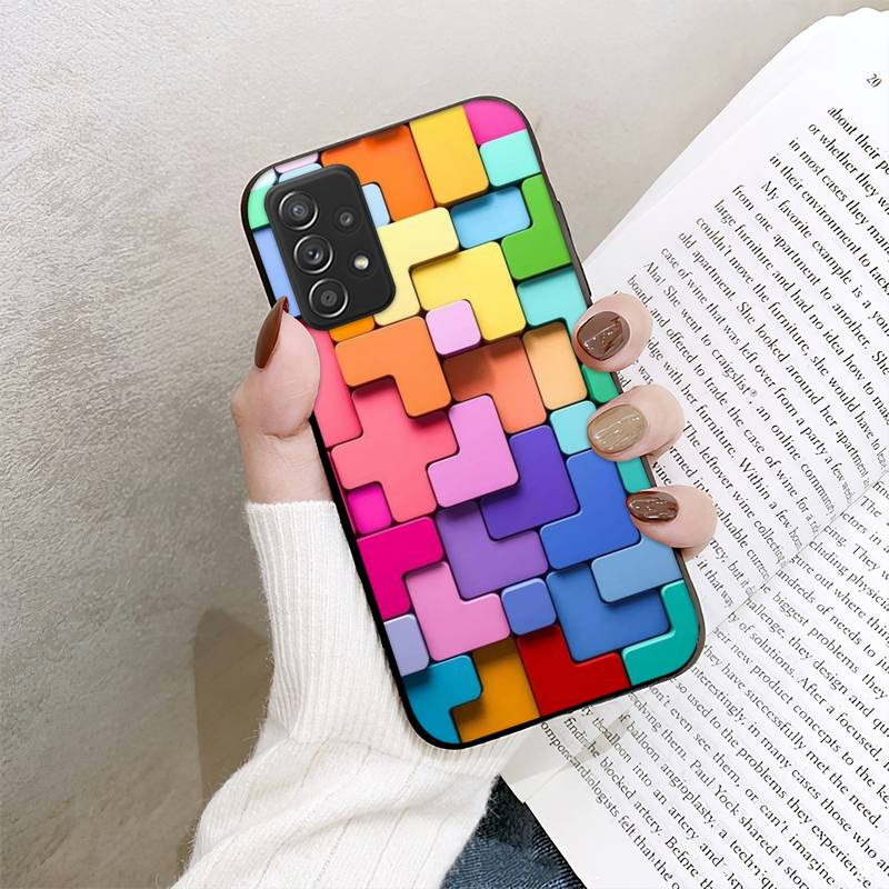 

Забавный чехол-пазл для телефона Samsung Galaxy A02 A12 A21 A22 A32 A41 A42 A51 A71 A72 SamsungA425g