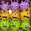Cartoon Aliens Squeeze Toy Anxiety Relief Demon Sensory Fidget Toy Fast Rising Office Workers Relaxation Flour Stress Ball