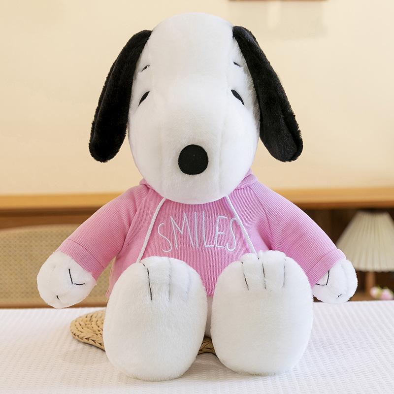 

Милий светр м яка іграшка Снупі м яка заспокійлива мила лялька з виразом обличчя дарує дитині дівчині подарунок на день народження 40cm рожевий