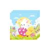 Easter Bunny Theme Party Supplies Easter Decoration Easter Party Banners Disposable Cutlery Arrangement