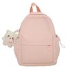 Schoolbag high-value backpack women's 1011 new casual simple large-capacity junior high school backpack commuting class schoolbag