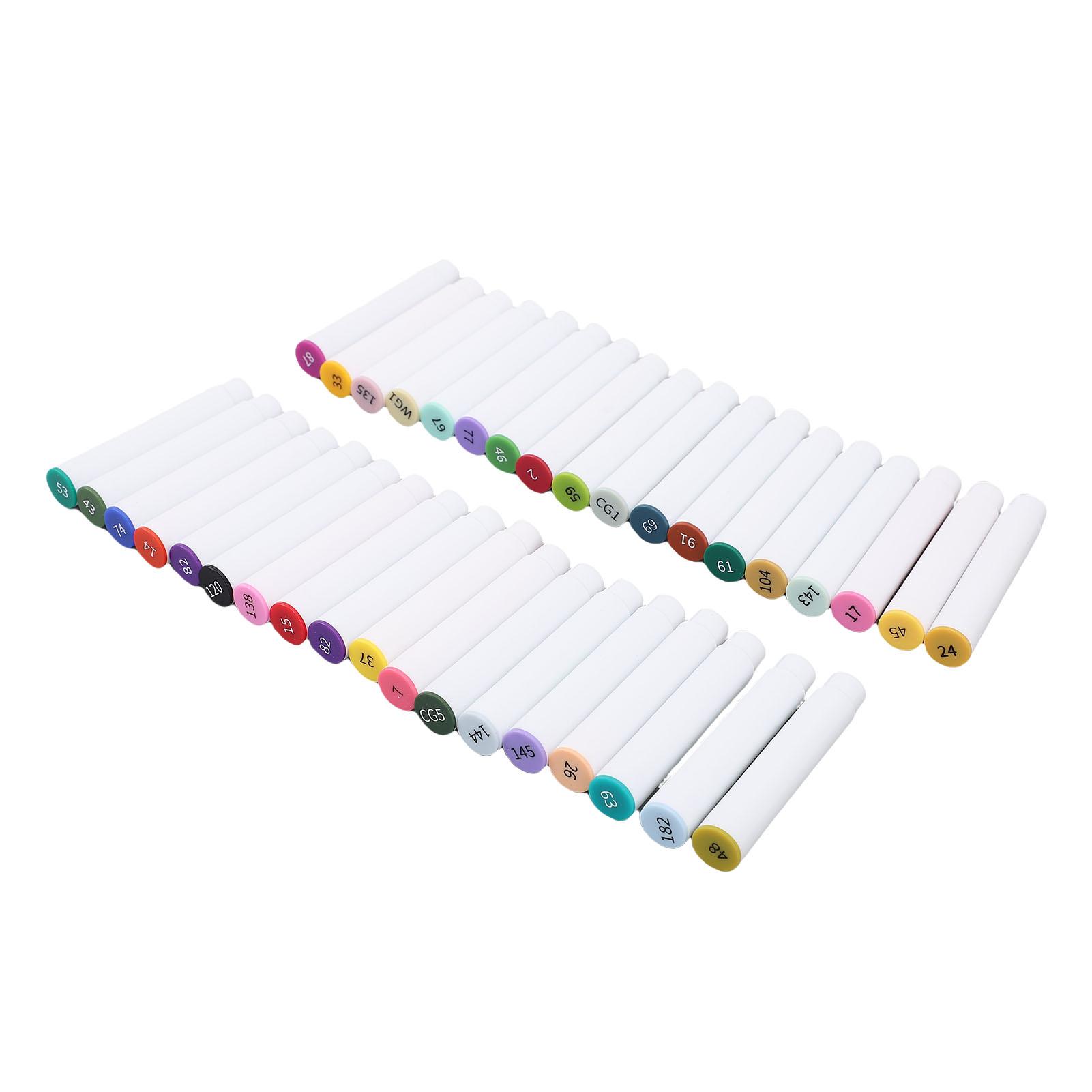 

36 шт. Сменные картриджи с чернилами для маркеров, ассорти цветов, с корпусом из полипропилена