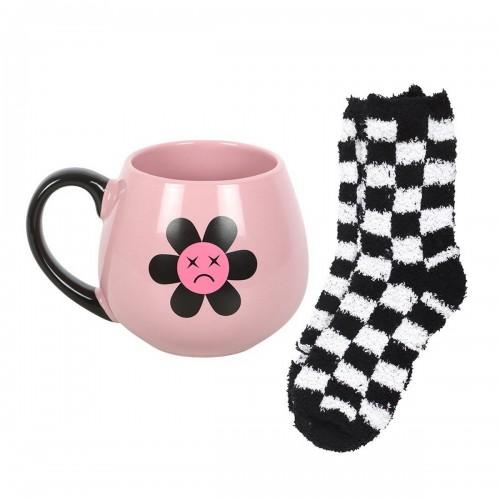 Something Different Sad Flower Mug and Sock Set