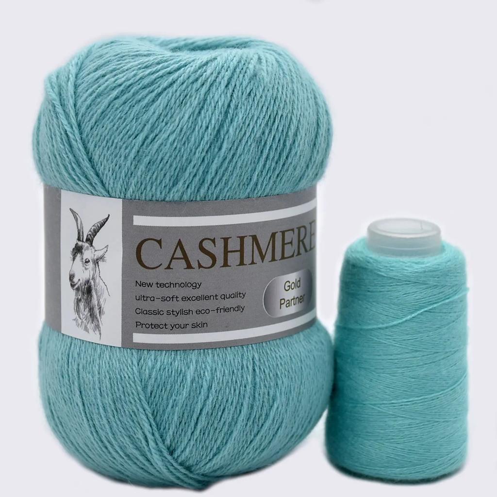 6 buc Cașmir Lână Pieptănată Moale și Durabilă Caldă Luxoasă Asortiment Vibrant Mănunchi de Fire Moale și Gros Tricotat și Croșetat DIY Total Eșarfe 300g/10.56oz