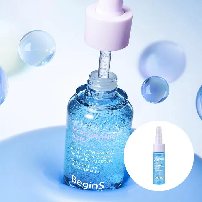 Begins by Jung Saem Mool Blue Hydrangea Hyaluronic Acid Moisture Serum 30ml