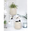 Imitation Rattan Wall Hanging Baskets Plant Chlorophytum Handmade Artificial Flower Vase Single Rope Planter Baskets