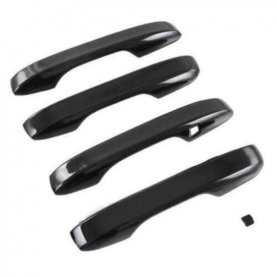 Glossy Black For Honda CR-V CRV Exterior Side Door Handle 2023 2024 Cover Trim