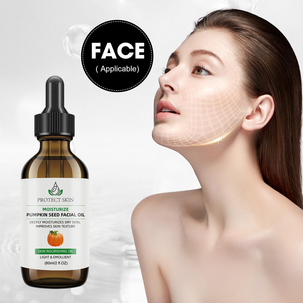 Pumpkin Seed Facial Oil 60ml – Anti-Aging, Firming & Deep Hydration Treatment