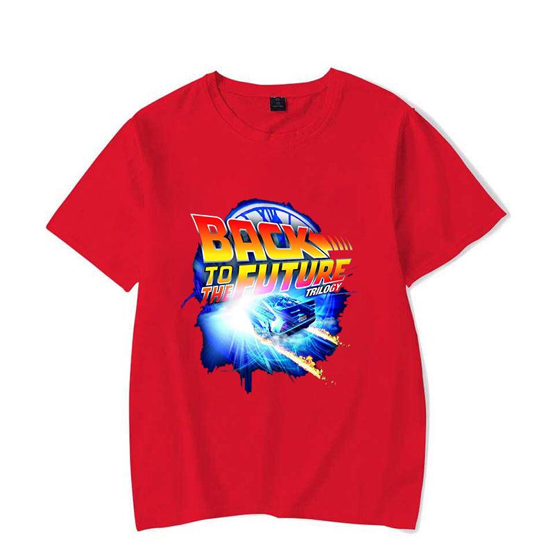 Hot Back To The Future T Shirt Men/women's Funny T-shirt Casual Cool Street Wear Fashion T Shirt Couple Hip Hop Shirt Top Summer