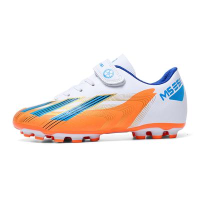 New Lace-up-free Velcro Football Shoes Boys and Girls Children Broken Nails Primary School Students Long Nails Competition Training