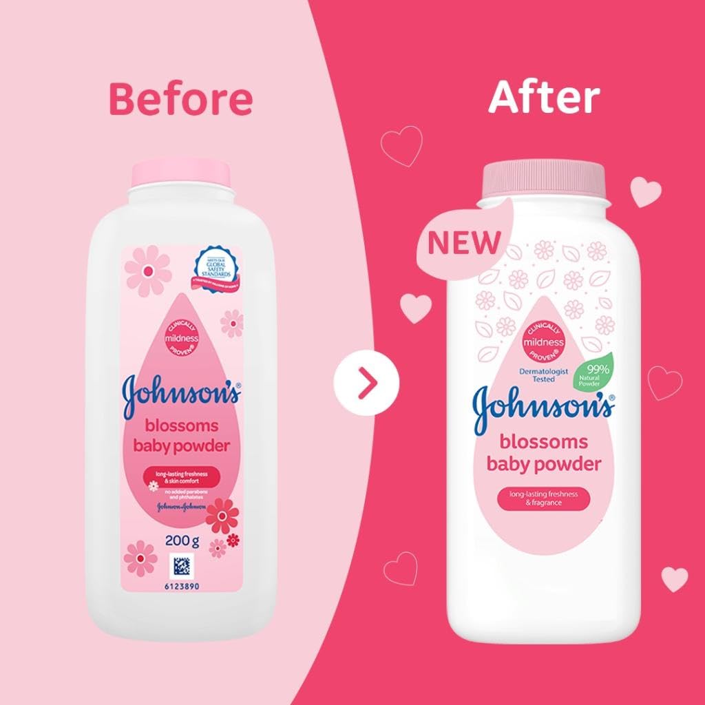 Johnsons baby powder 300g (flower scent)