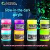 Tinta Acrílica Mali Luminous 50ml Glow para Pintura à Mão DIY Graffiti & Roupas