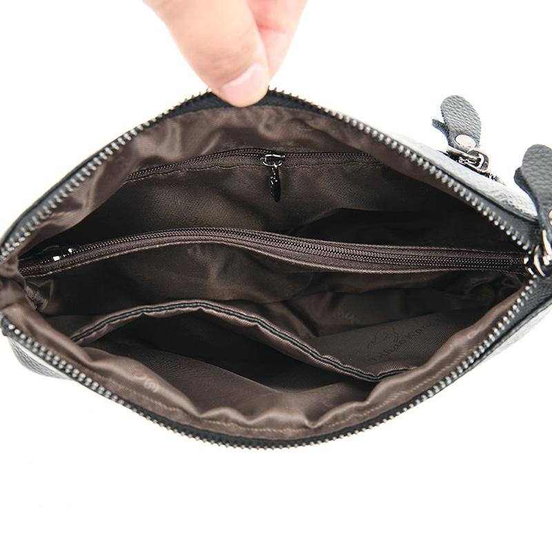 Genuine Leather Tote Bag High-capacity Cowhide Handbag for Women