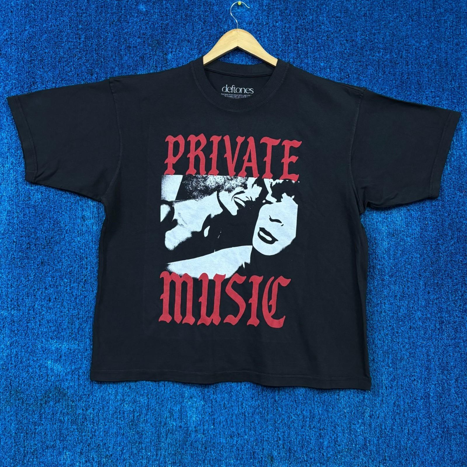Deftones Oversized “Private Music” Graphic T-Shirt Size XL XXL