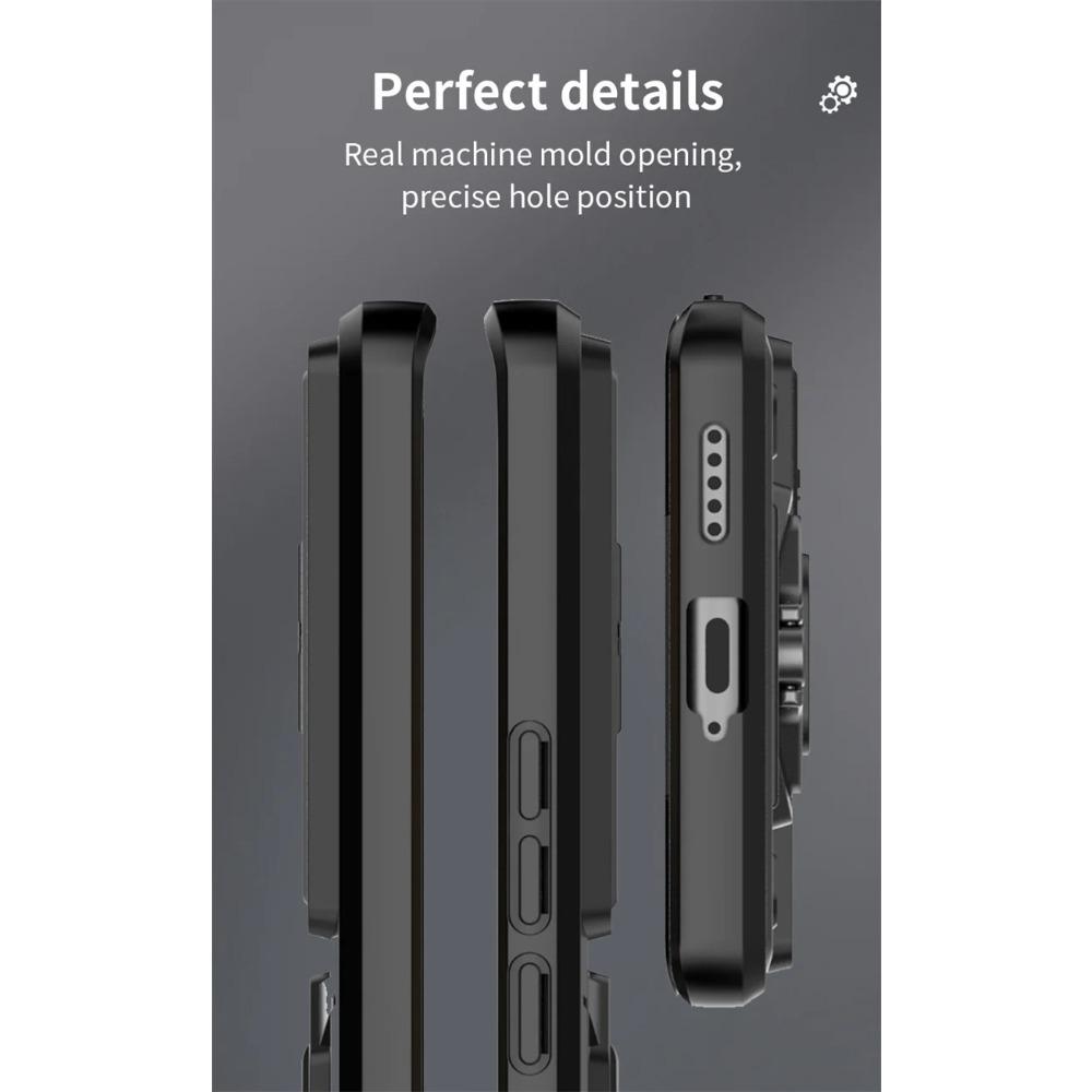 Armor Shockproof Case for Vivo V30 Pro Protective Cover Ring Magnetic Car Holder Business Full Protection Cover