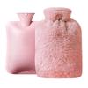 Thickened Anti-rabbit Fur Hot Water Bottle: Explosion-Proof Hand, Foot, and Stomach Warmer