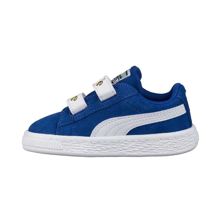 Puma Minions Low-Top Kids Skate Shoes Kids Skate Shoes Blue White 365528-02