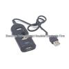4-Port USB Hub Power Strip Multi-Interface Expander