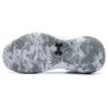 Under Armour Jet 21 Syn Anti-Slip Durable Mid-Top Basketball Shoes Kids Sneakers White 3025349-103