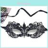 Makeup Mask For Adults With Lace Design And Glitter Accents For Costume Parties And Halloween Events