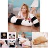 Entzückendes 80cm We Bare Bears Weiches Plüschtier mit entzückenden Grizzly- und Panda-Charakteren