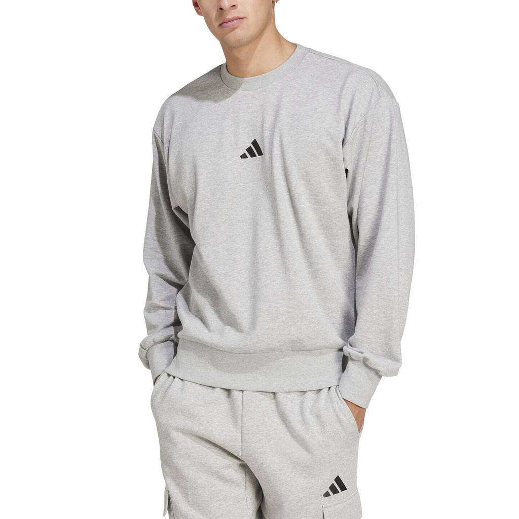 Adidas ESSENTIALS Sweatshirt Men's Gray JE3828