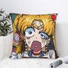 Sailor Moon Kawaii Meme Pillow Case Soft Pillow Cover Vintage Pillowcases For Sofa Home Decoration
