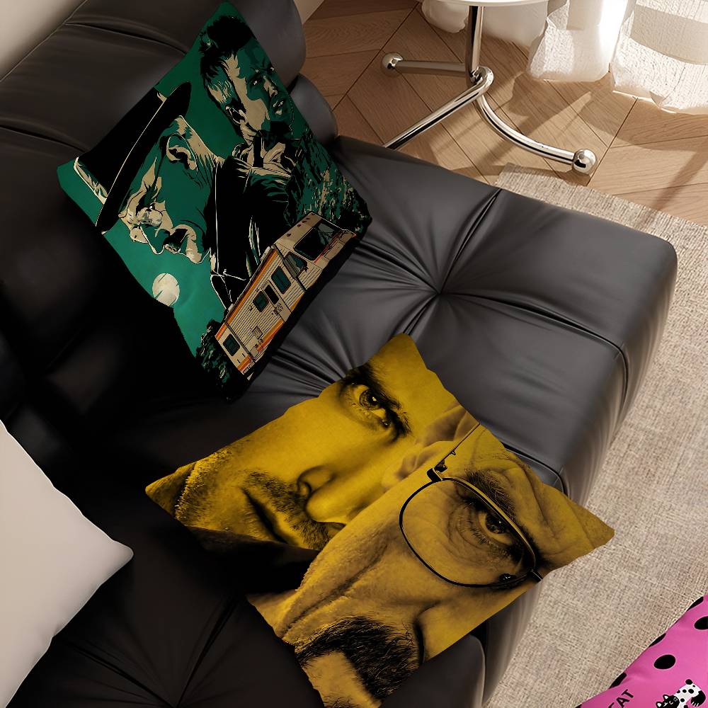 Movies B-Breaking B-Bad Personalized Pillow Dust Cover Bedroom Kids Party Decoration Pillowcase Birthday Children Gift