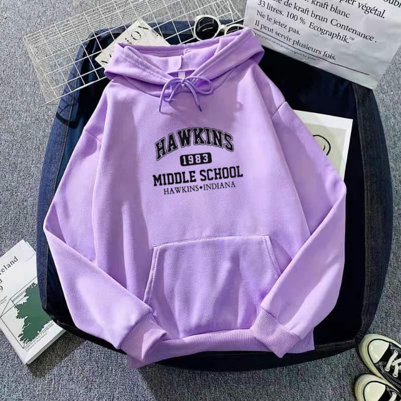 2023 Unisex Plus Velvet Hooded Sweatshirt for Autumn-Winter: Loose Fit, Ideal for Couples