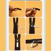 5pcs Detachable Metal Zipper Pullers for Zipper Sliders Head Zippers Repair Zipper Pull Tab DIY Sewing Replacement Bags Jacket