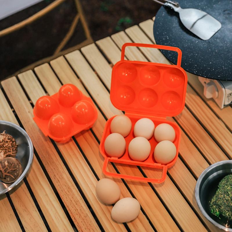 Przenośny pojemnik na jajka 6/12 przegródek, odporny na wstrząsy, organizer na jajka, odporny na upadki, pojemnik na jajka do lodówki, przechowywanie i organizacja w kuchni