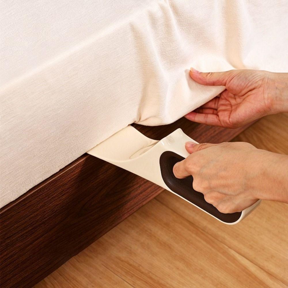Labor-Saving Mattress Wedge Elevator Plastic Mattress Riser Sheet Change Helper Bed Lifting Tool
