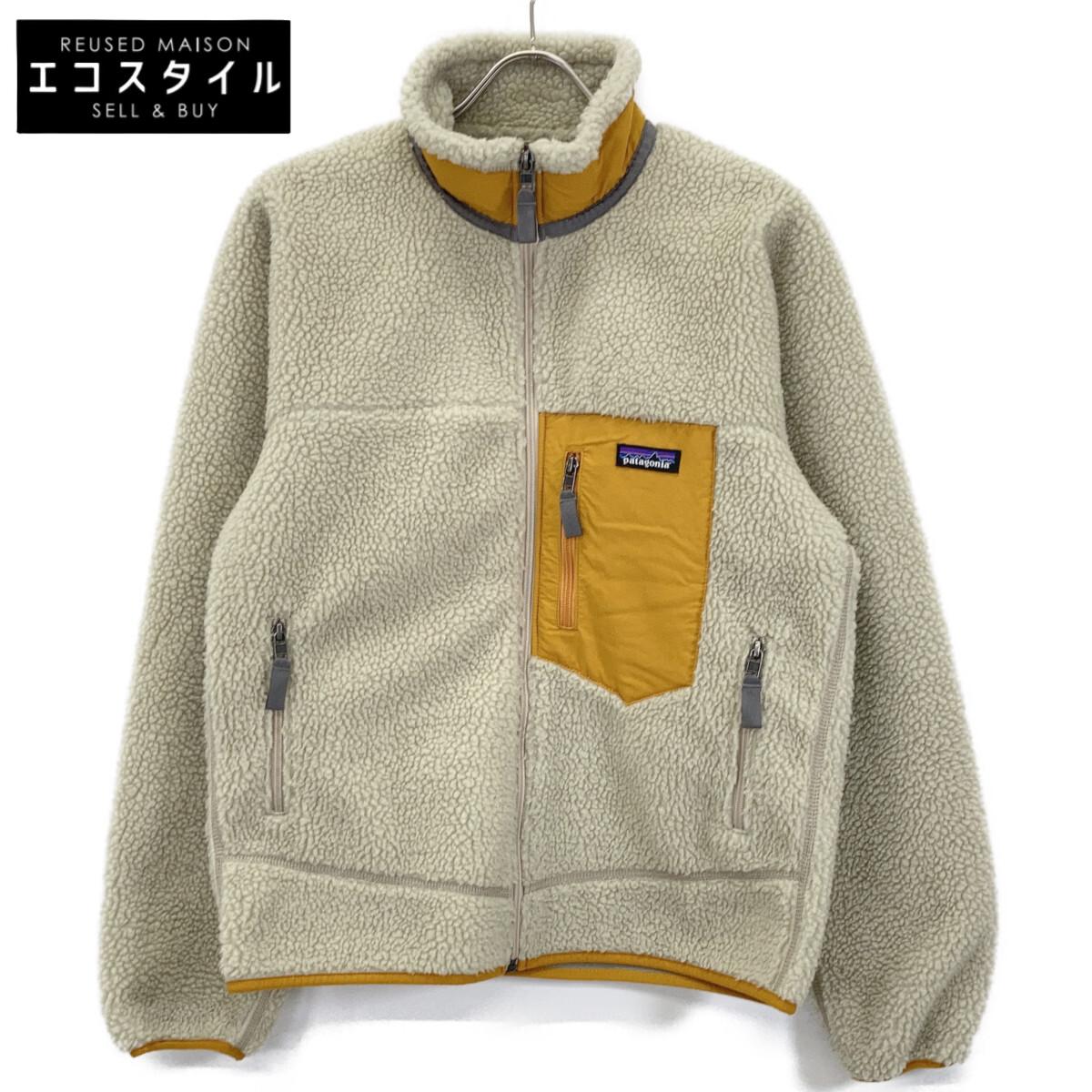 

patagonia Ivory x Yellow Fleece Classic Retro-X Jacket Jacket S beigeUsed