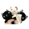 Shinada Global Mochi Series Mochi Neko Mike 7 x 5 x 14cm Plush Cat Animal (mini) MONE-0088M