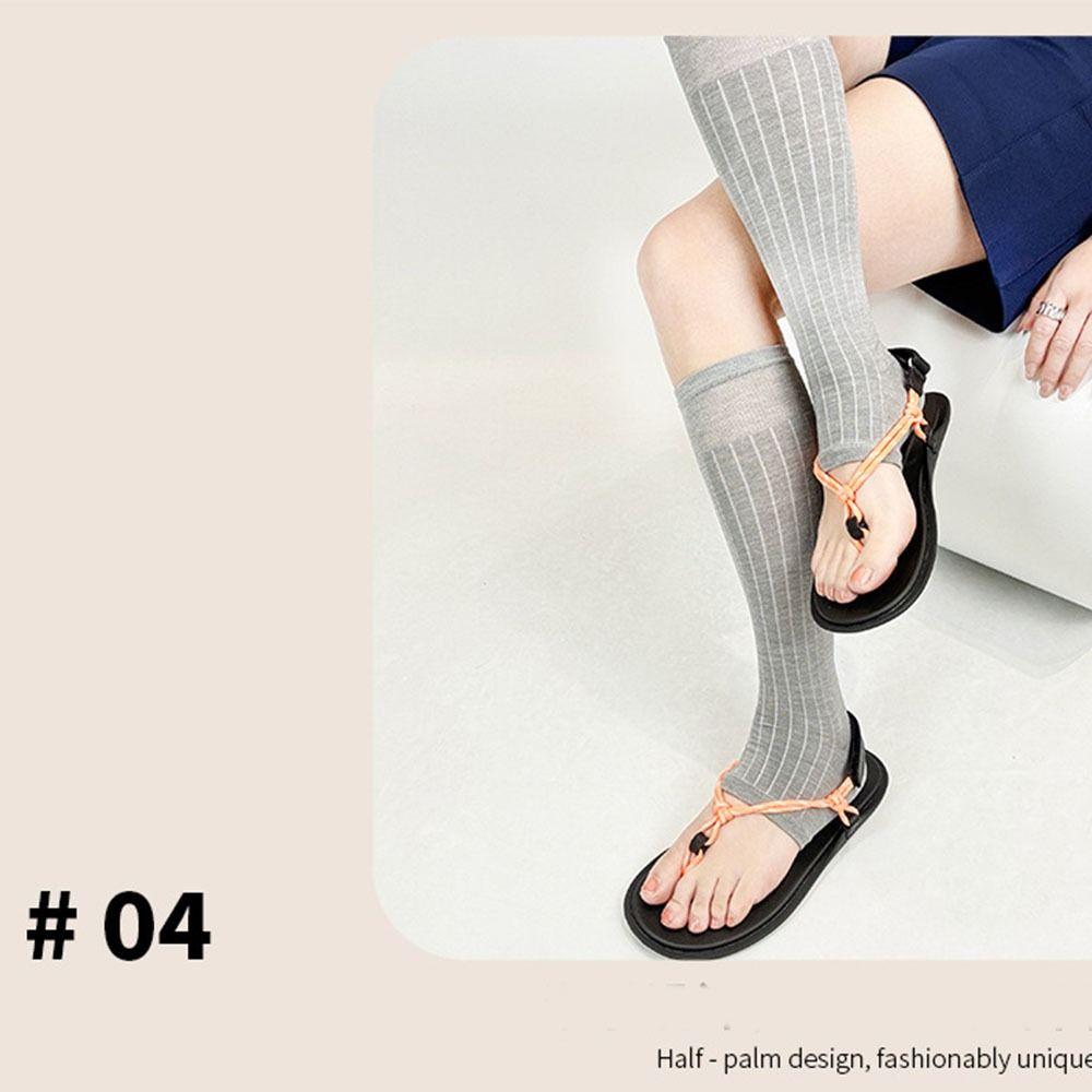 Ultra-Thin JK Calf Socks Lolita Mid-tube Stocking Fashionable Knee High Sock Summer