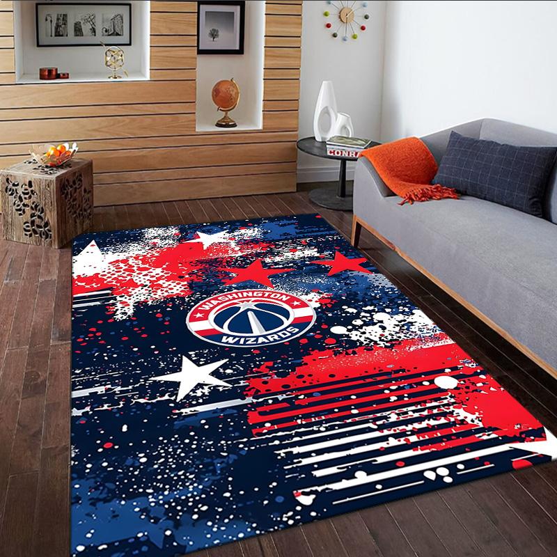 Washington Basketball Stars Carpet, Kitchen Rugs, Yoga Mat, Non-Slip Mats, Rug for Bathroom, Living Room Bedroom, Camping Rugs Christmas Gift