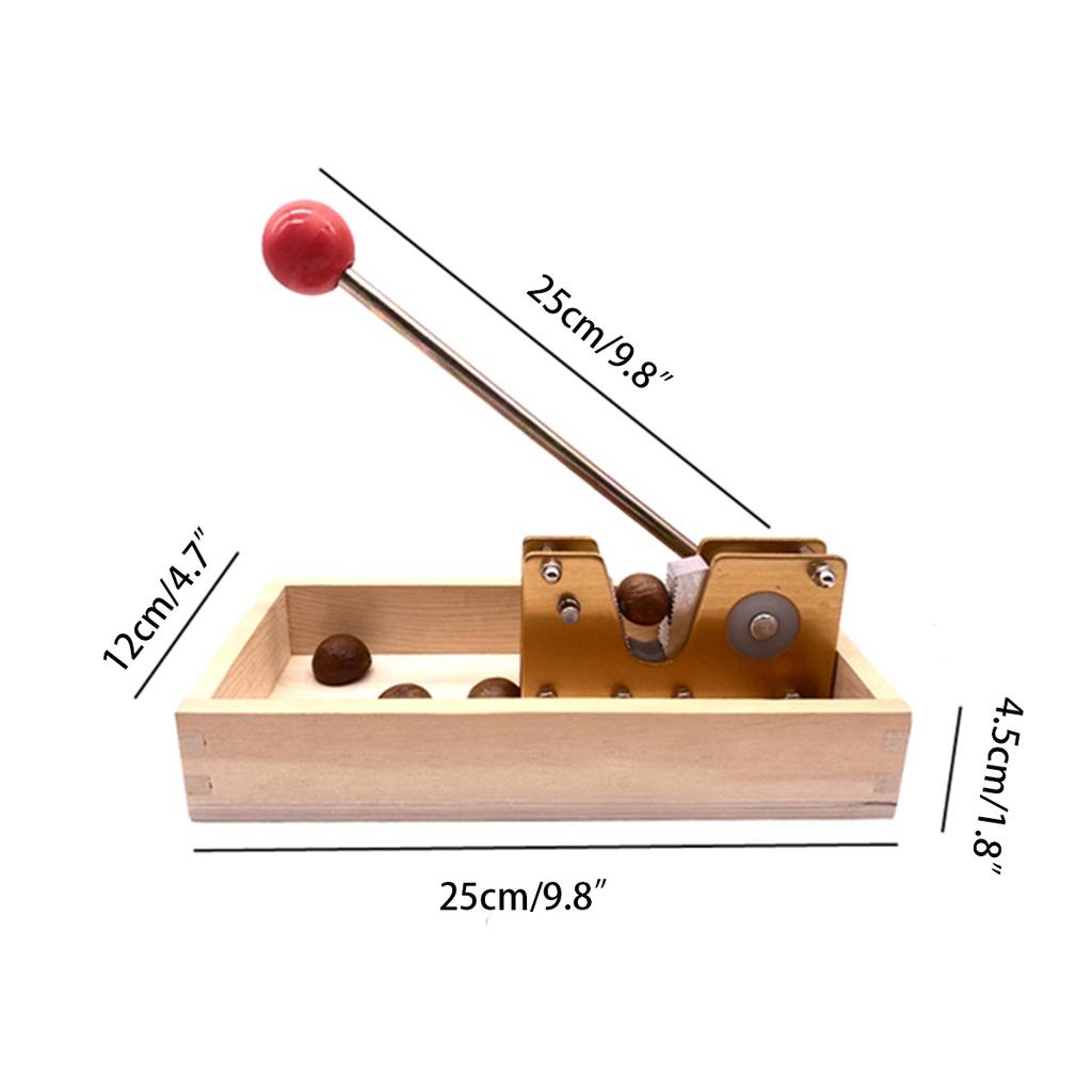 9.8  With Durable Metal Handle For Almonds Hazelnuts Heavy Duty Nutcracker Nut Tweezers Macadamia Opener Peeling Machine