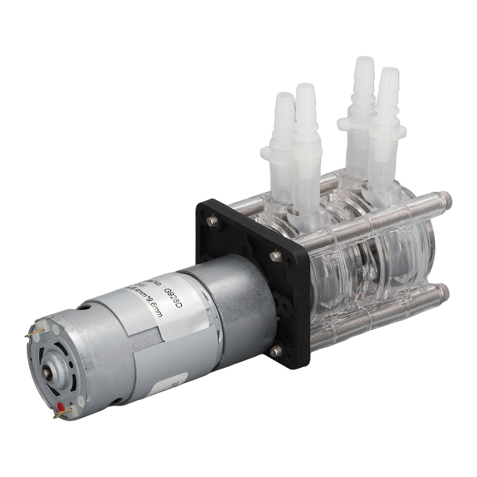 

Peristaltic Pump 500mlmin High Flow 2 Heads Self Priming Vacuum Water Pump for Aquarium DC 24V