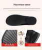 Genuine Leather Soft Sole Non-slip Lace-up Flats for Women, Plus Size, Round Toe, Autumn Style.