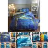 3d Godzilla Newest King Of The Monsters Design Bedding Set Duvet Cover 3pc