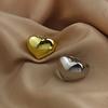 BF CLUB Silver Color Rings for Women Fashion Geometric Handmade Irregular Gold Heart Ring Party Christmas Gift